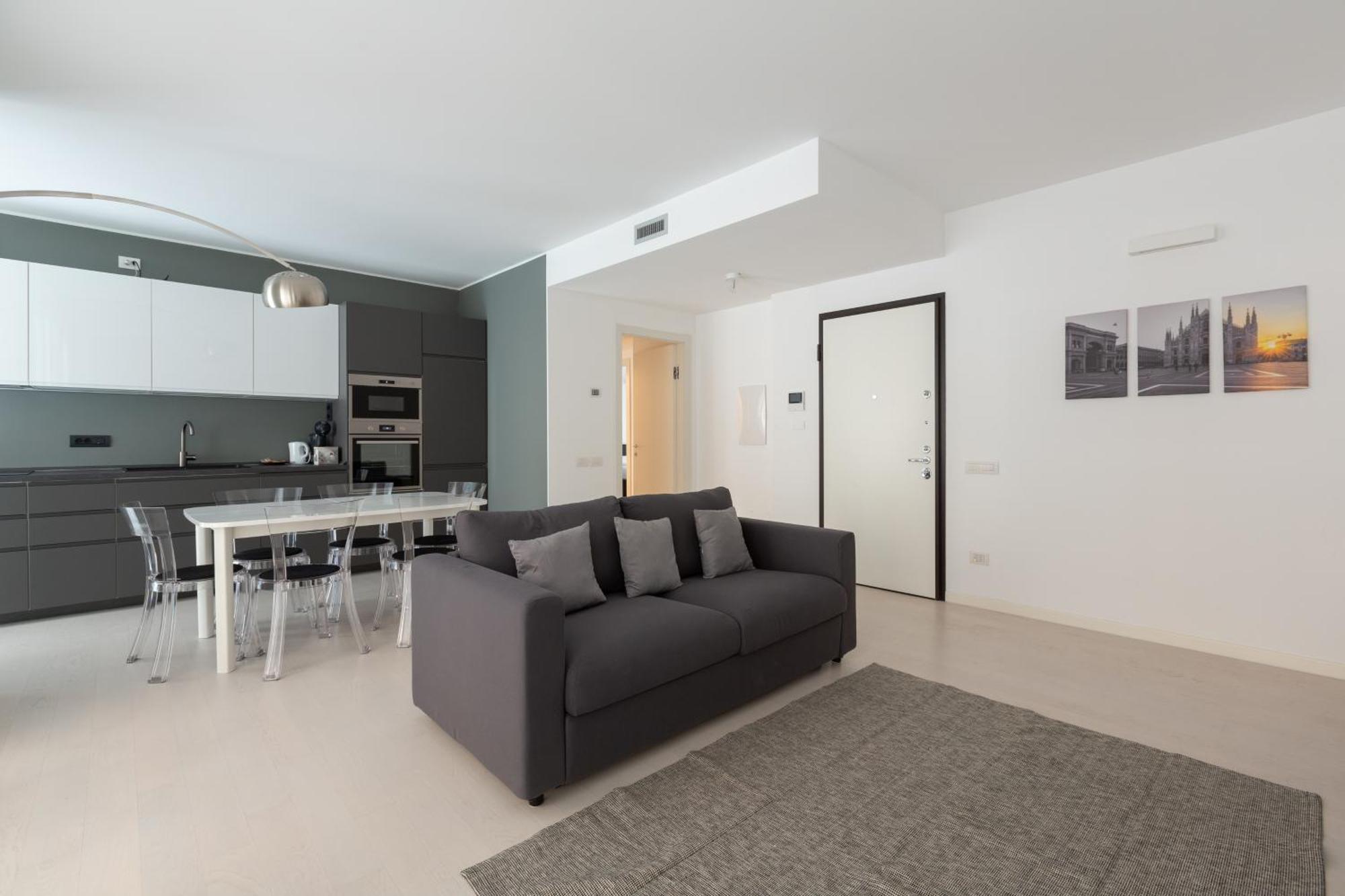 Porta Nuova Bright And Roomy Flat Milano Ngoại thất bức ảnh